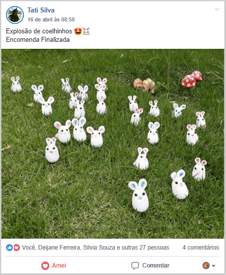 amigurumi coelho
